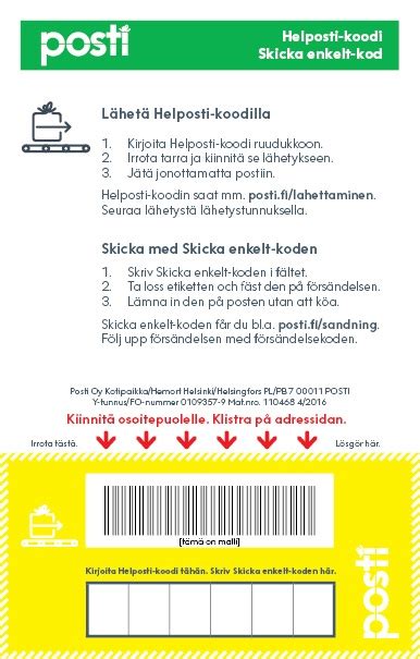 paketin lähettäminen helposti koodilla|Uusi tapa lähettää paketteja: ei punnitsemista, postimaksu netissä ...